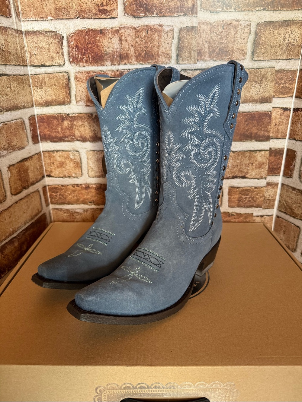 Double D ranch spaghetti western boots